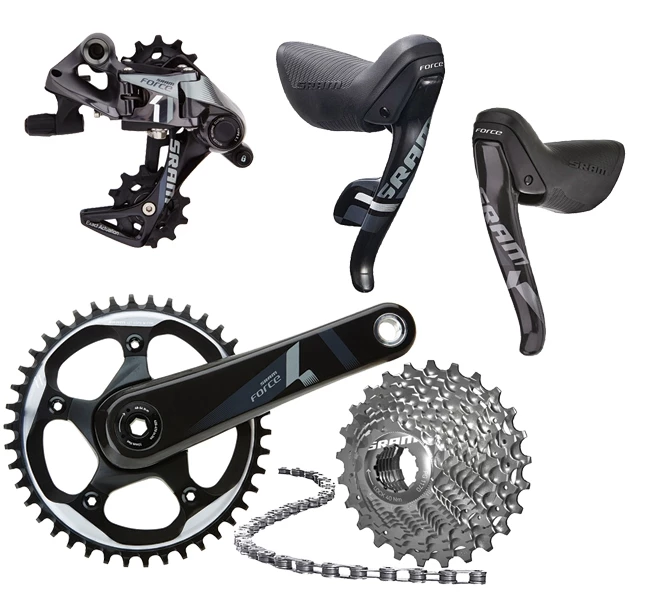Sram Force 1 Gruppe GXP Ohne Bremsen 1 Sram Force 1 Gruppe GXP Ohne Bremsen