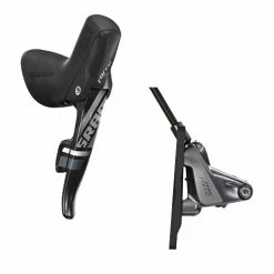 Sram Force 22 HRD Disc Schaltbremshebel 11 Fach + Flat Mount Scheibenbremse Vorne 950mm Leitung