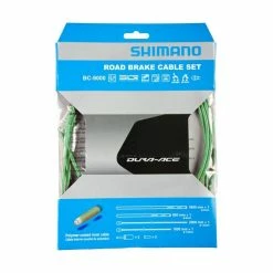 Shimano Dura Ace BC 9000 Bremszug Set Polymer Beschichtet Gruen