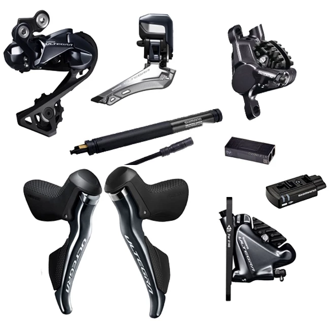 Shimano Ultegra Di2 R8070 Upgrade-Kit Disc Komplett 11x2 Fach 1 Shimano Ultegra Di2 R8070 Upgrade-Kit Disc Komplett 11x2 Fach