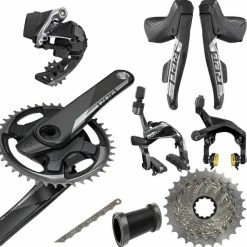 Sram Red ETap AXS Gruppe 12x1 Fach DUB Powermeter Komplett