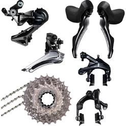 Shimano Dura Ace Umruestkit R9100 Komplett 2 X 11 Fach