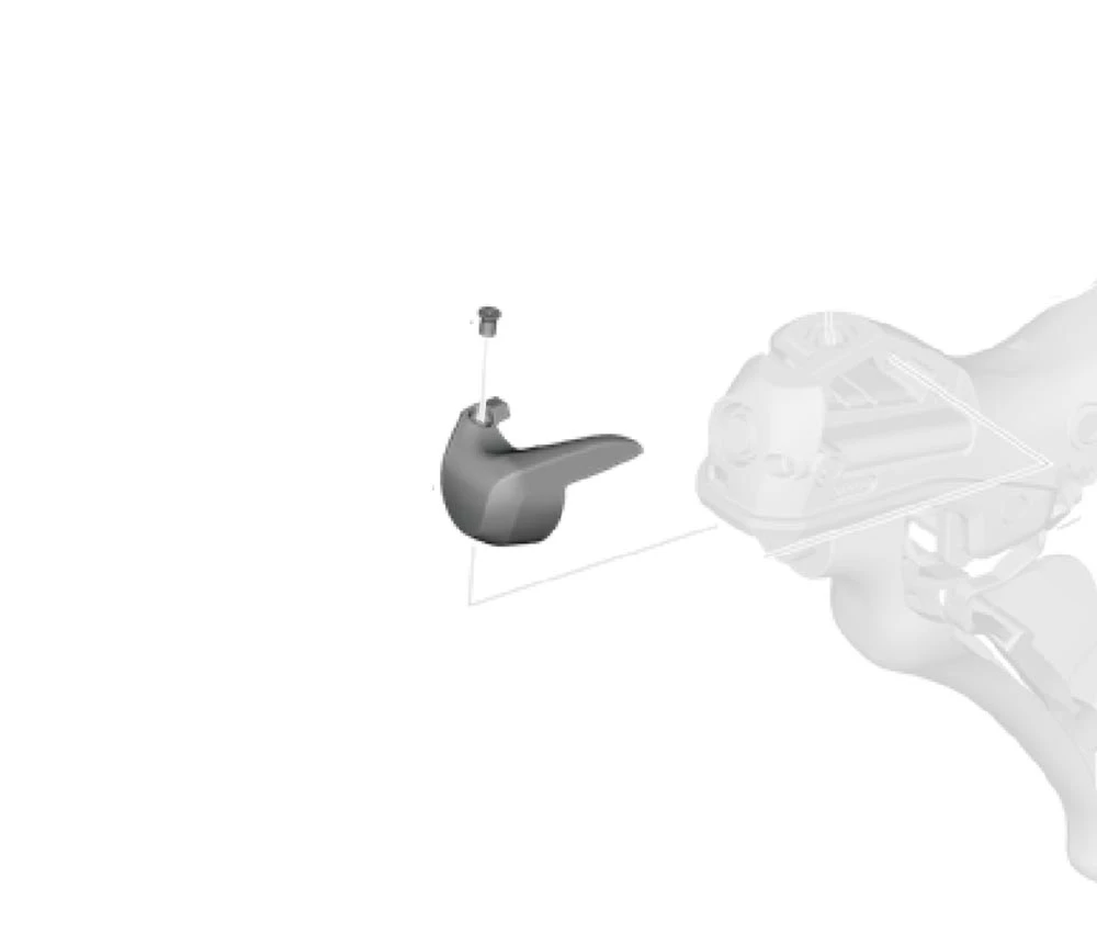 Shimano 105 ST-R7020-25 / GRX ST-RX400 Schalt-Bremshebel Ersatzteil | Namensschild Rechts 2 Shimano 105 ST-R7020-25 / GRX ST-RX400 Schalt-Bremshebel Ersatzteil | Namensschild Rechts – Bild 2