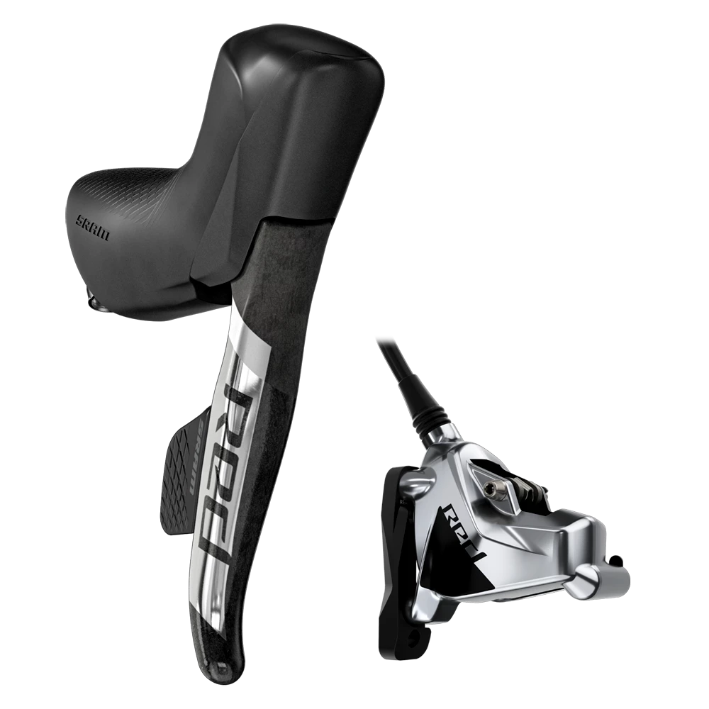 Sram Red ETap AXS HRD Disc Schaltbremshebel Rechts + Disc Flatmount Rear 180 Cm Leitung 1 Sram Red ETap AXS HRD Disc Schaltbremshebel Rechts + Disc Flatmount Rear 180 Cm Leitung