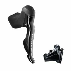 Shimano Dura Ace Scheibenbremse Di2 ST-R9170 STI Rechts + Bremssattel BR-R9170 Disc Flat Mount