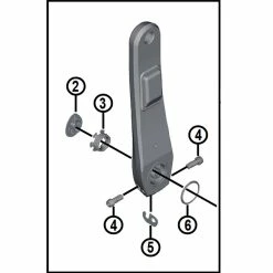 Shimano Dura-Ace FC-R9100-P Kurbel Ersatzteil | Kurbelarm Links 165 Mm -Rennrad Komponenten Verkäufe 52700 1