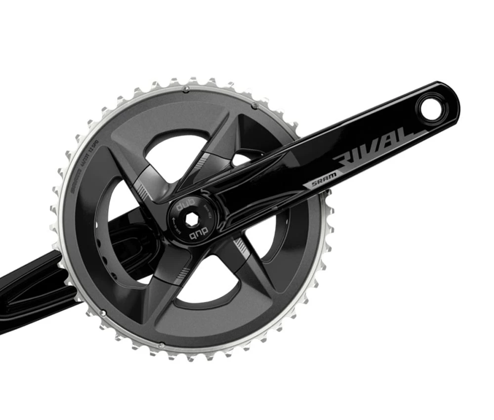 Sram Rival AXS Kurbel DUB 12x2 Fach Abstufung 48-35 Zaehne 165 Mm 1 Sram Rival AXS Kurbel DUB 12x2 Fach Abstufung 48-35 Zaehne 165 Mm
