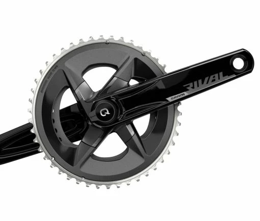 Sram Quarq Rival AXS Powermeter Kurbel DUB 12x2 Fach Abstufung 48-35 Zaehne 170 Mm -Rennrad Komponenten Verkäufe 52839 0 Leitungsmess Kurbelgarnitur Sram Quarq Rival AXS 2 fach