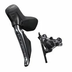 Scheibenbremse Shimano Ultegra DI2 STI Dischebel ST-R8170-L Links 2 Fach + Bremssattel BR-R8170