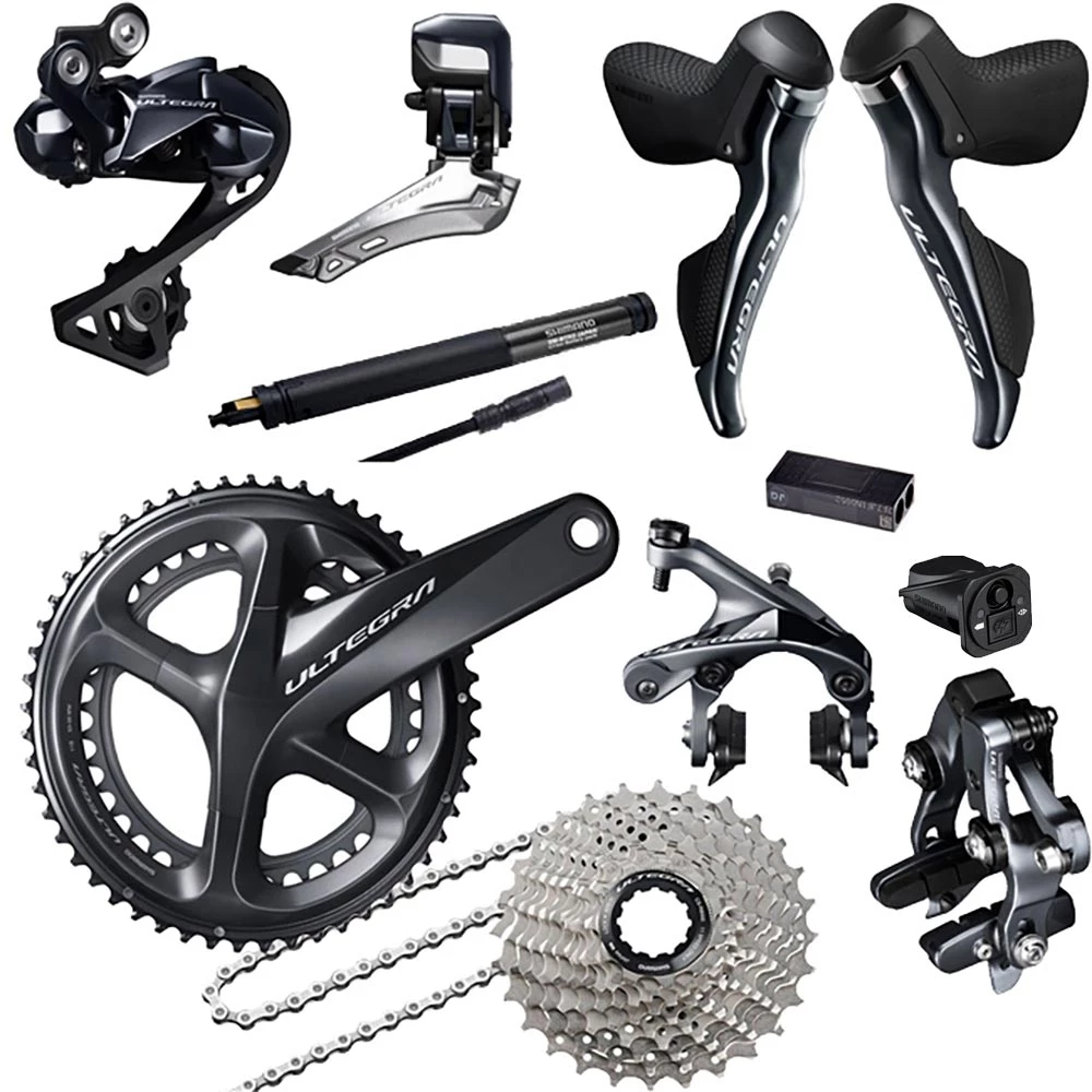 Shimano Ultegra Di2 Gruppe R8050 Komplett 11 X 2 Fach | EW-RS910