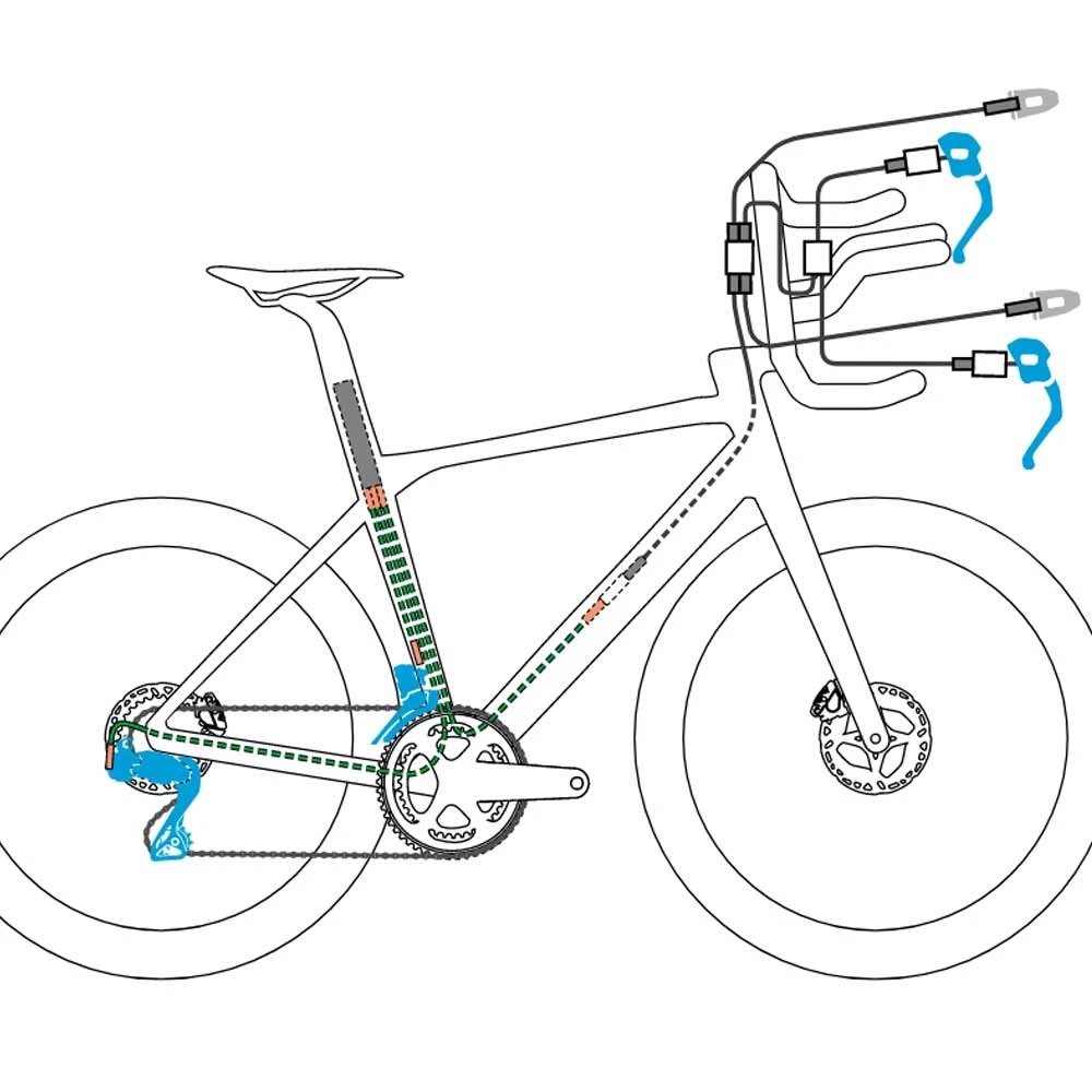 Shimano Dura Ace Di2 ST-R9160-R TT Schaltbremshebel Rechts 12/11x2 Fach 4 Shimano Dura Ace Di2 ST-R9160-R TT Schaltbremshebel Rechts 12/11x2 Fach – Bild 4