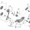 Shimano Ultegra RX RD-RX800-GS Schaltwerk Ersatzteil | Einstellschraube Komplett Fuer Achseinheit Nr 13