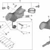 Shimano Dura Ace Di2 ST-R9150 Schalt-Bremshebel Ersatzteil | Befestigungschrauben Nr 8
