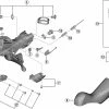 Shimano Dura Ace ST-R9120 Schalt-Bremshebel Ersatzteil | Schellen-Einheit Nr 3