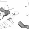 Shimano GRX ST-RX810-LA Schalt-Bremshebel Ersatzteil | Griffgummi Paar Nr 8