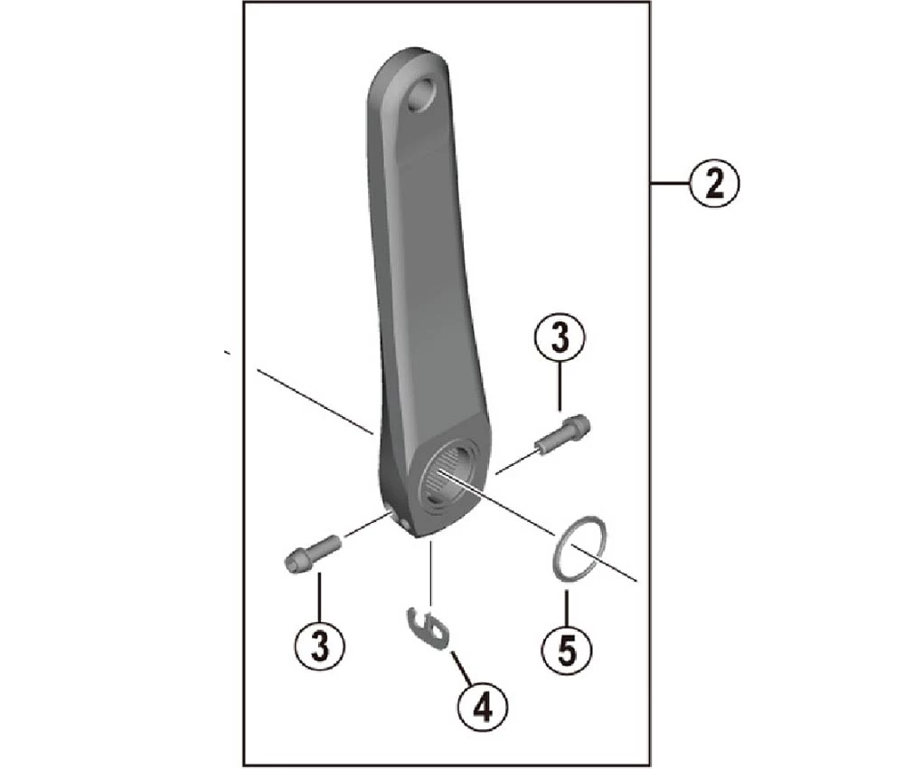 Shimano Ultegra FC-R8100 Kurbel Ersatzteil | Kurbelarm Links 170 Mm 2 Shimano Ultegra FC-R8100 Kurbel Ersatzteil | Kurbelarm Links 170 Mm – Bild 2