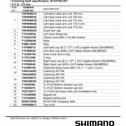 Shimano Ultegra Powermeter Kurbel FC-R8100-P Abstufung 50-34 Zaehne 172,5 Mm -Rennrad Komponenten Verkäufe 58156 5