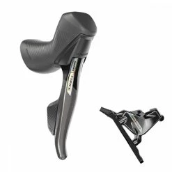 Sram Force AXS ETap D2 Disc-Schaltbremshebel Rechts + Flat Mount Scheibenbremse Vorderrad Modell 2024