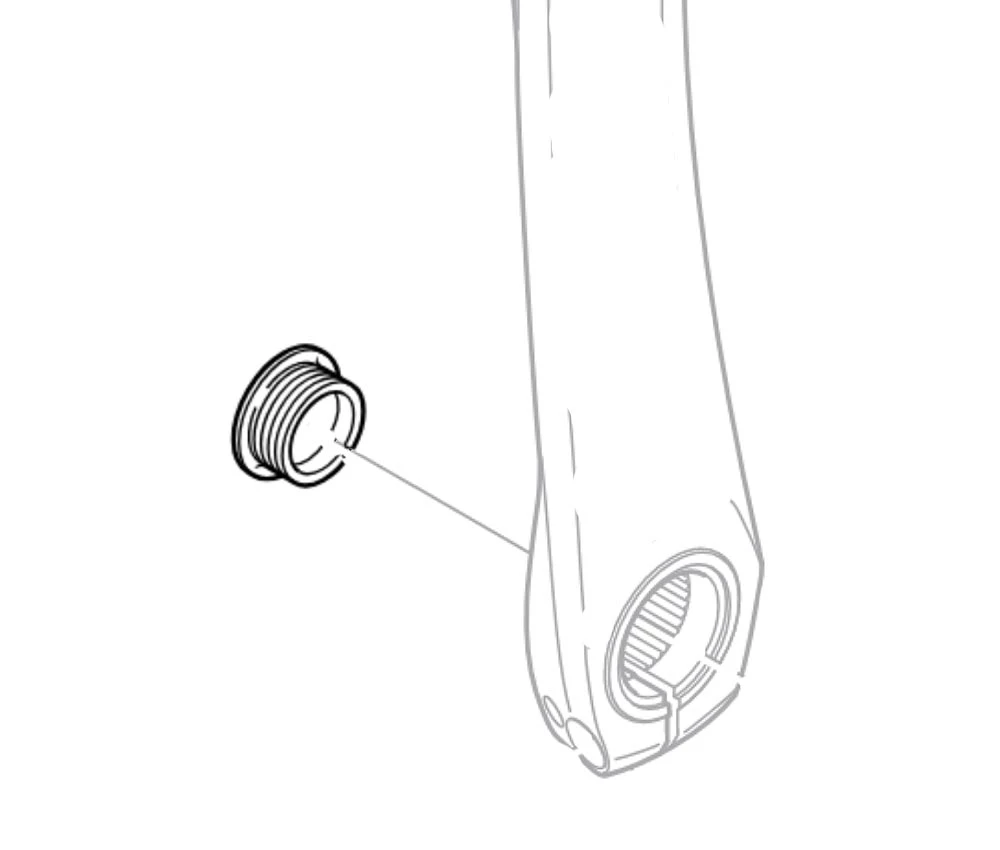 Shimano Dura-Ace / Ultegra Kurbel Ersatzteil | Kurbelbefestigungsschraube A-Type 2 Shimano Dura-Ace / Ultegra Kurbel Ersatzteil | Kurbelbefestigungsschraube A-Type – Bild 2